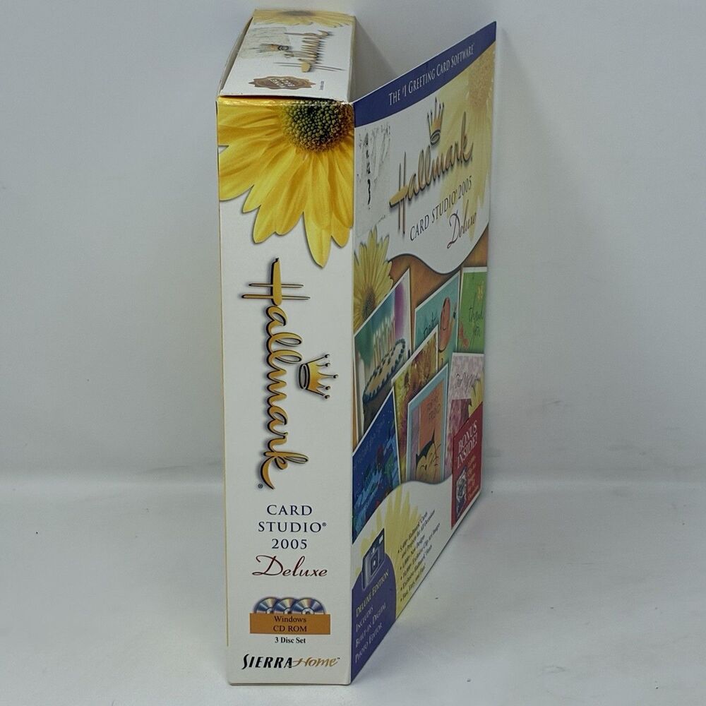 Hallmark Card Studio Deluxe - Retail Box Complete - Picture 8 of 10